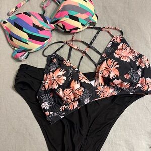 Mix and match bikinis
